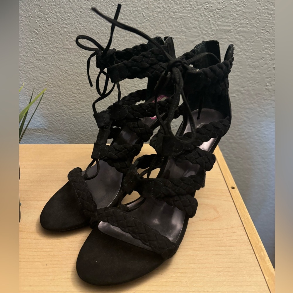 Carlos by Carlos Santana Caged Heels